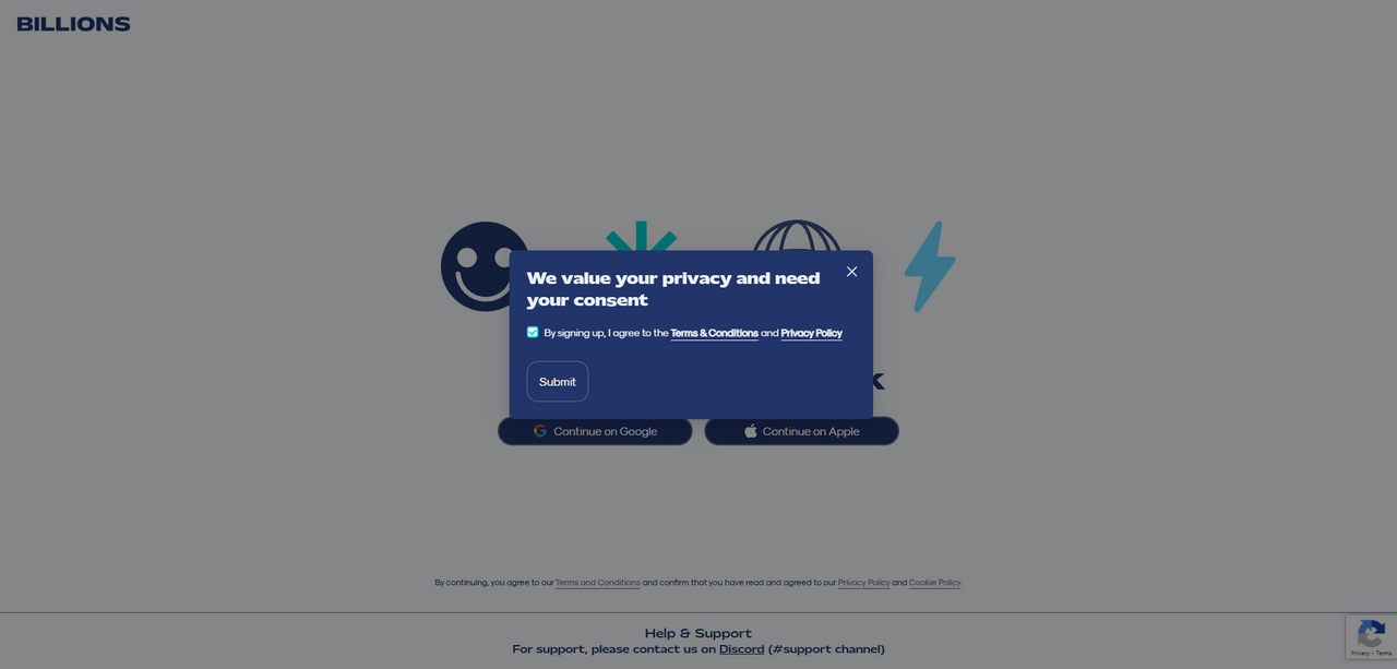 Billions Network gree